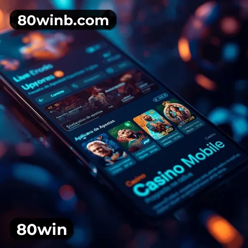 App 80win na tela inicial do iPhone via PWA Safari